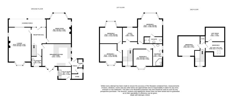 Floorplan for Redgarth 2 Barrymore Road, Grappenhall, Cheshire