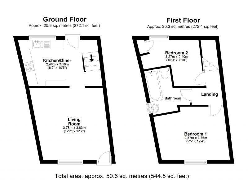 Floorplan for Essex Avenue, Cheadle Heath, Stockport