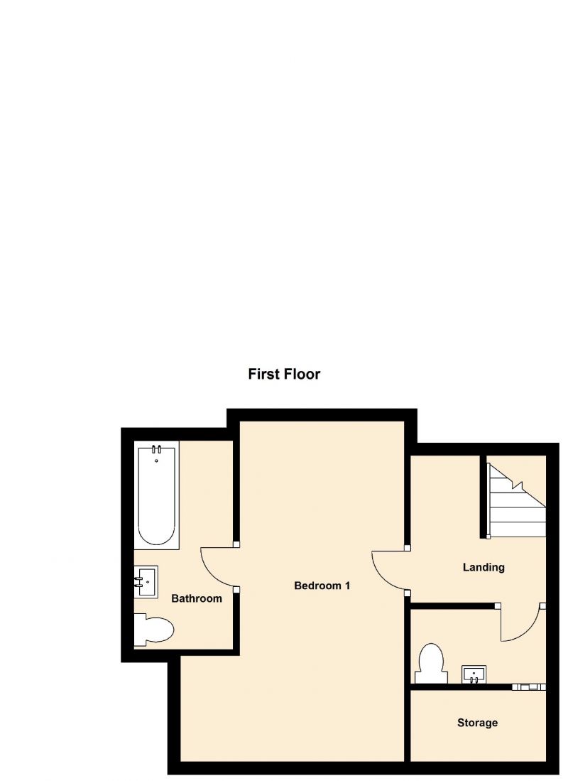 Floorplan for Coopers Brow, Lower Hillgate, Stockport