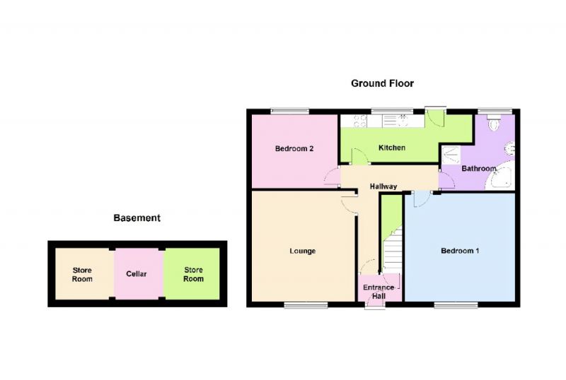 Floorplan for Stamford Street, Stalybridge