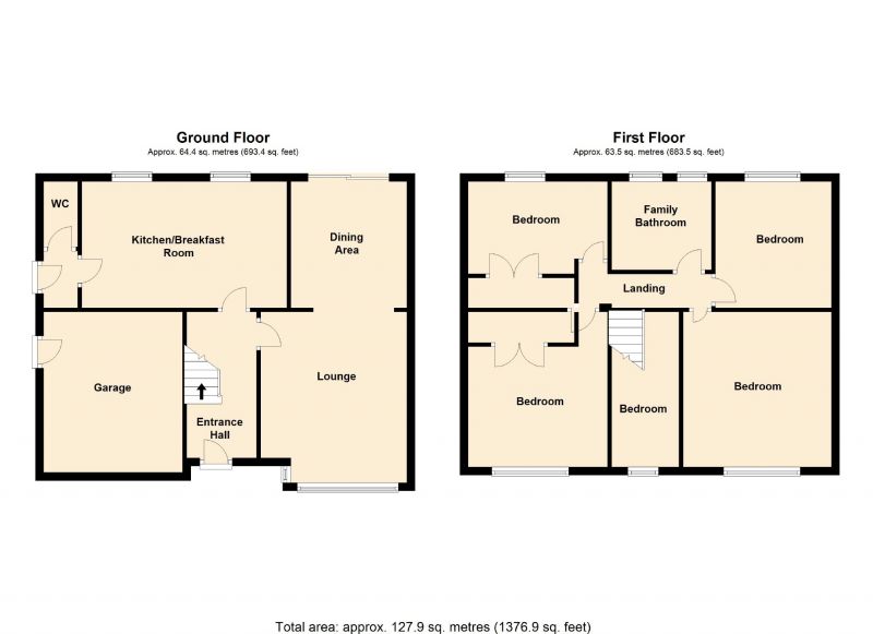 Floorplan for Bosden Avenue, Hazel Grove, Stockport