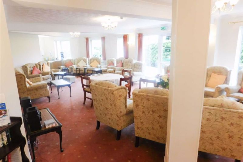 Hall, Corridor and Residents Lounge - Redfern House, Harrytown, Romiley