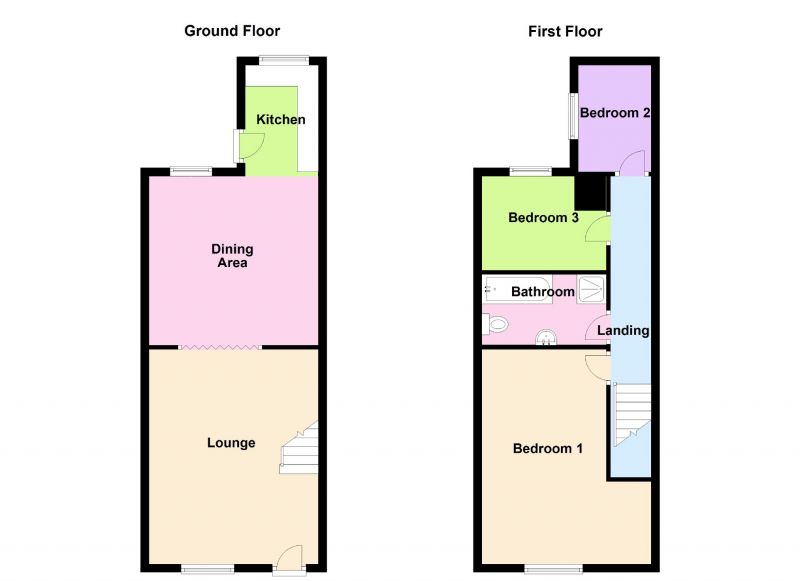 Floorplan for Ryecroft Street, Ashton-under-lyne