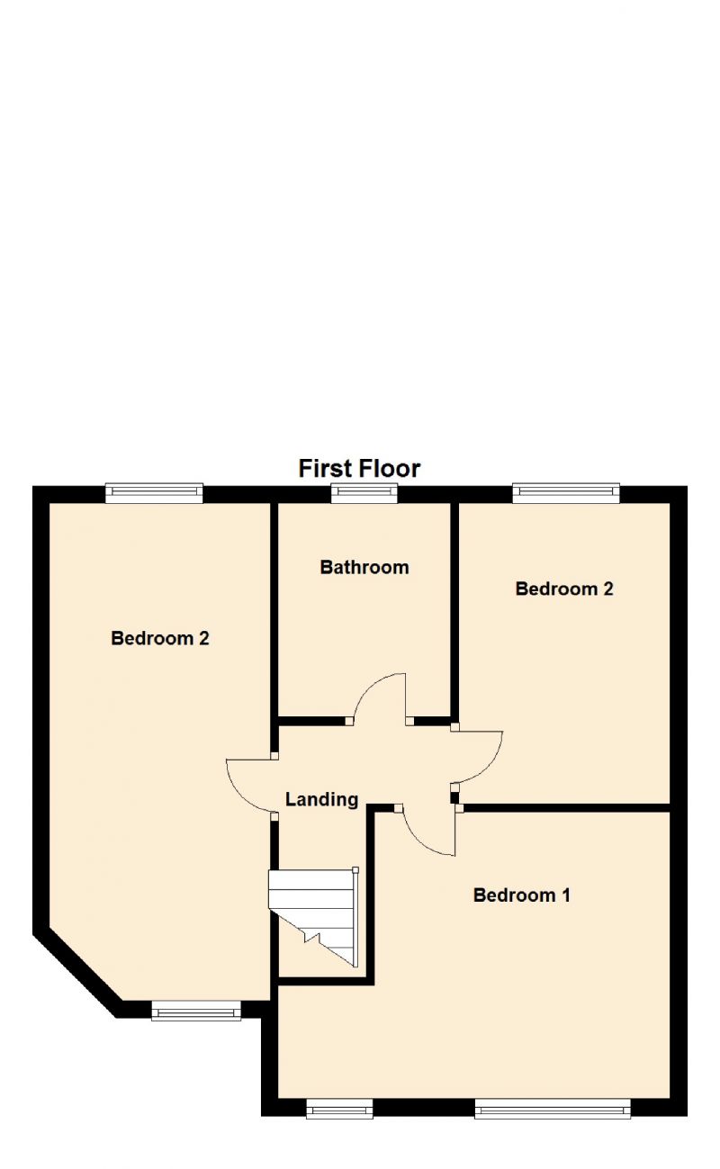Floorplan for Doyle Avenue, Bredbury, Stockport