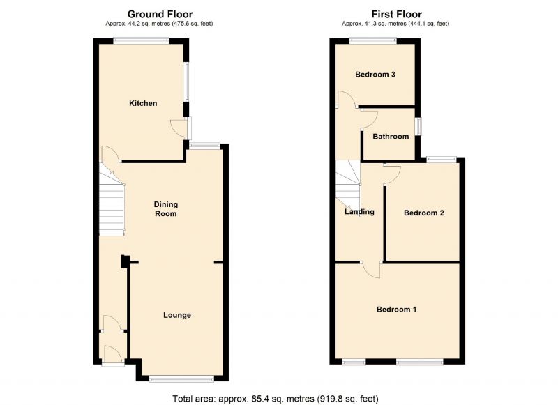 Floorplan for Lonsdale Road, Manchester