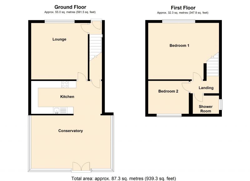 Floorplan for Heys Avenue, Romiley, Stockport