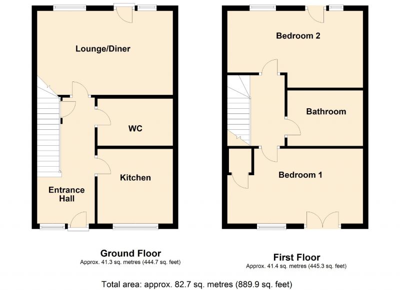 Floorplan for Silverlace Avenue, Openshaw, Manchester
