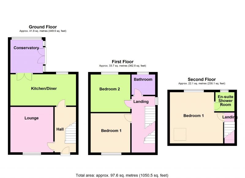 Floorplan for Dial Park Road, Offerton, Stockport