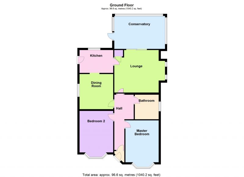 Floorplan for Devonshire Road, Hazel Grove, Stockport