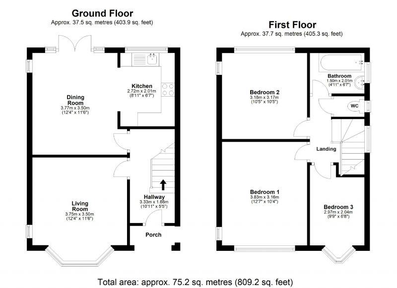 Floorplan for Bramhall Lane, Davenport, Stockport