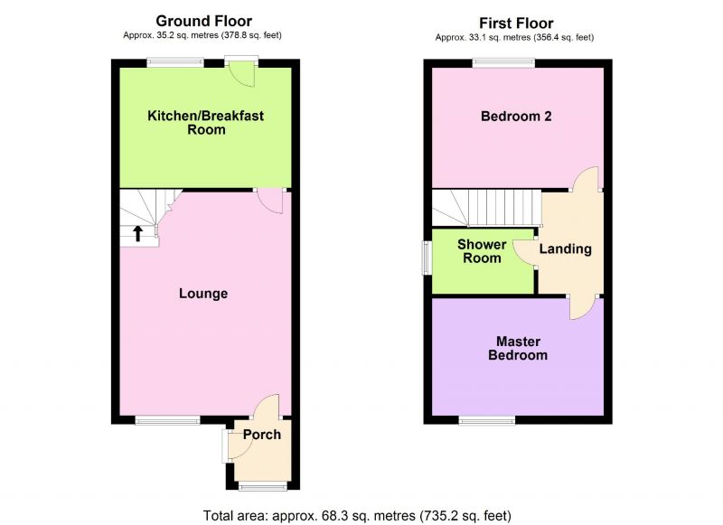 Floorplan for Sherford Close, Hazel Grove, Stockport