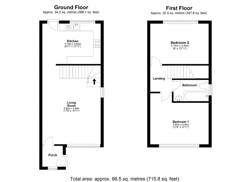 Floorplan for Bracadale Drive, Stockport, Stockport