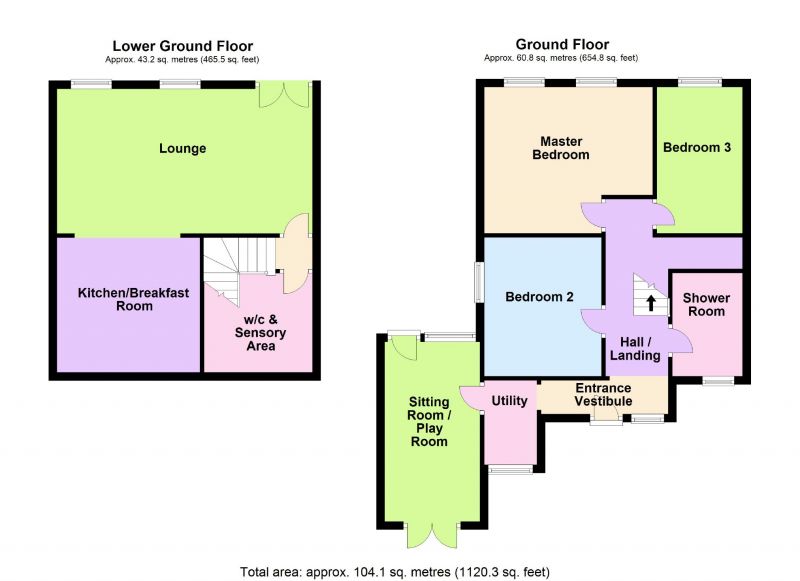 Floorplan for Tarnside Close, Offerton, Stockport