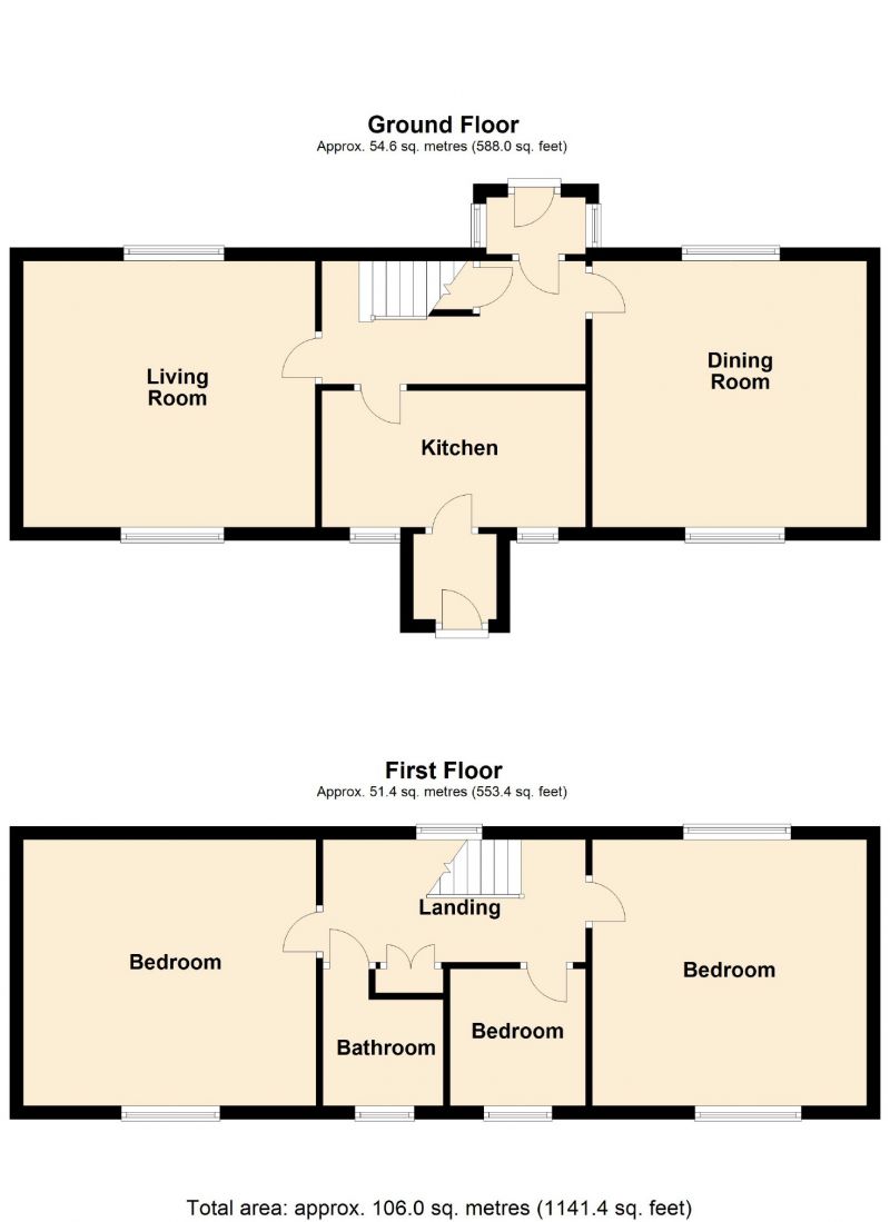 Floorplan for Strines Road, Strines, Stockport
