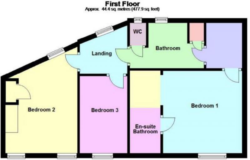 Floorplan for Offerton Fold, Offerton, Stockport