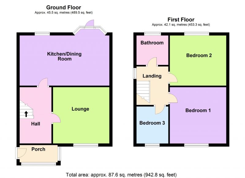 Floorplan for Dean Lane, Hazel Grove, Stockport