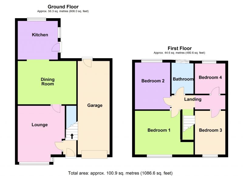 Floorplan for Longmead Avenue, Hazel Grove, Stockport