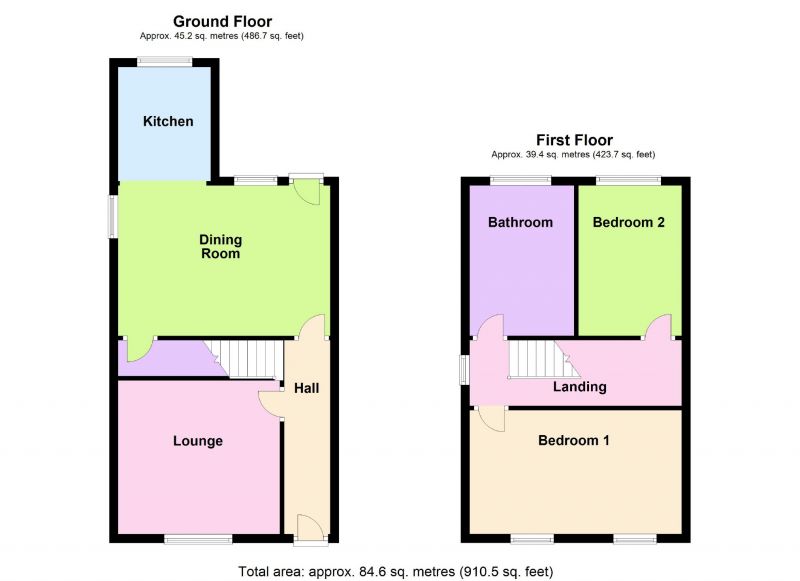 Floorplan for Willow Grove, Marple, Stockport