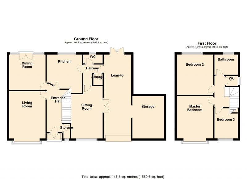Floorplan for Smithy Green, Woodley, Stockport