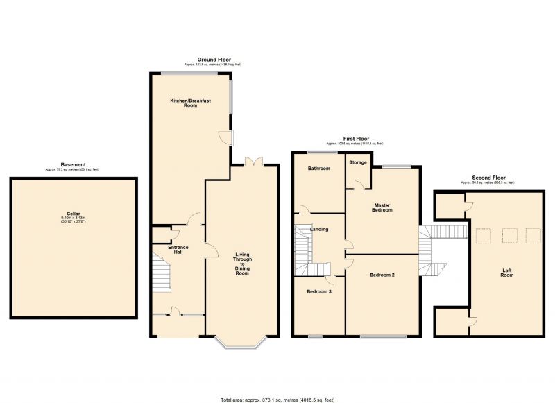 Floorplan for Glenville Terrace, Droylsden, Droylsden Manchester