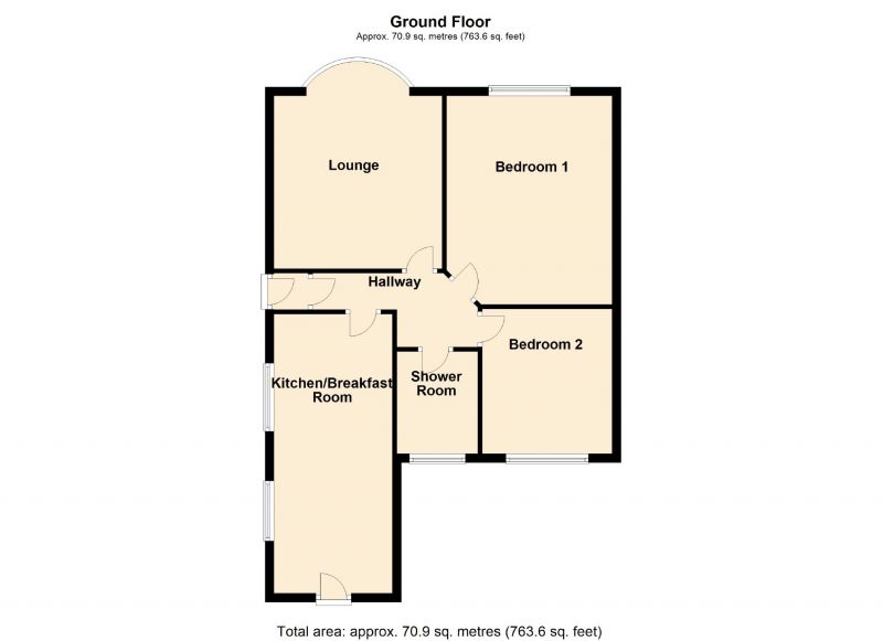 Floorplan for St Chads Avenue, Romiley, Stockport