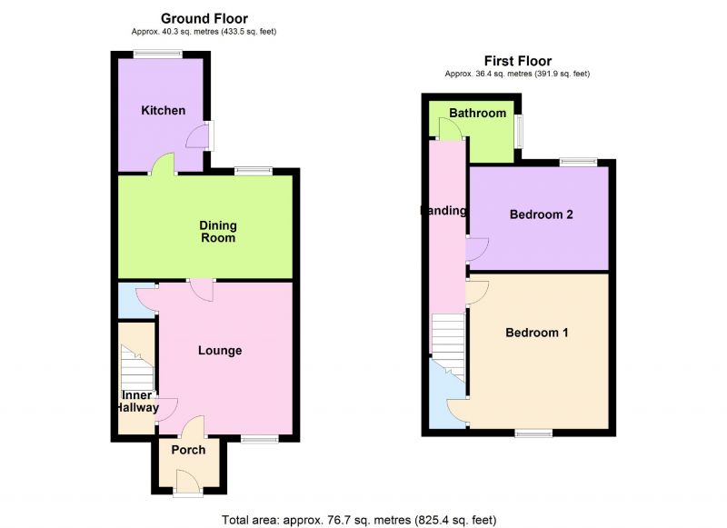Floorplan for Grove Street, Hazel Grove, Stockport