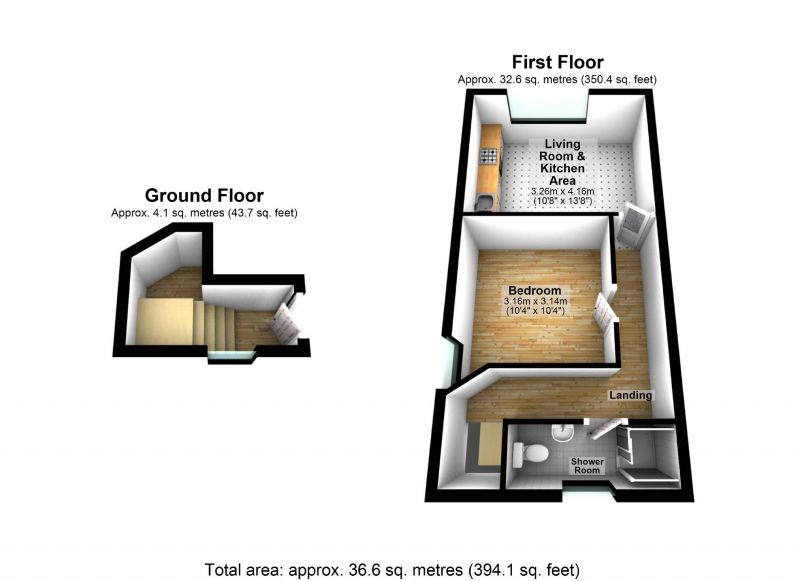 Floorplan for Coopers Brow, Stockport
