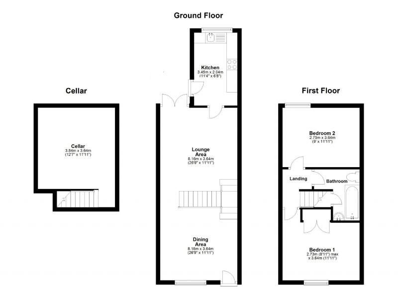 Floorplan for Cambrian Road, Edgeley, Stockport