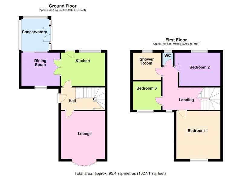 Floorplan for Lucerne Road, Bramhall, Stockport