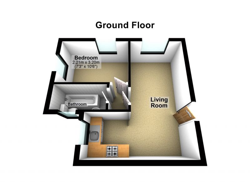 Floorplan for Honiton Close, Heywood