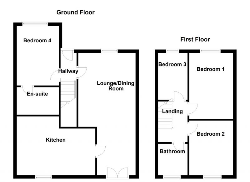 Floorplan for Southfield Close, Dukinfield