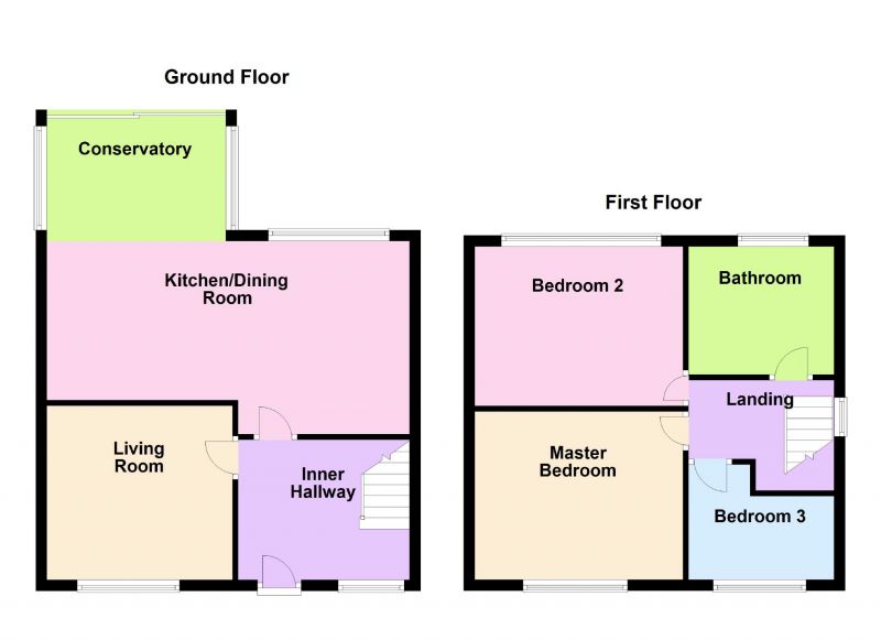 Floorplan for Alderley Drive, Bredbury, Stockport