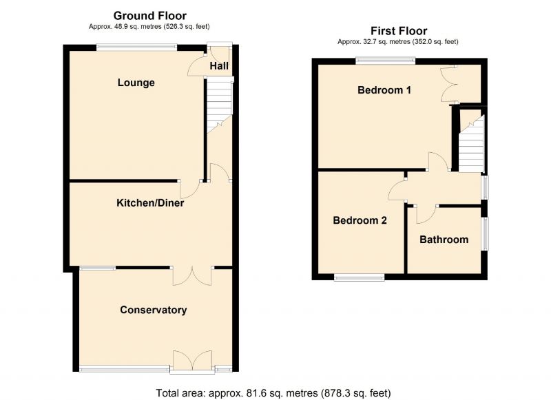 Floorplan for Higson Avenue, Romiley, Stockport