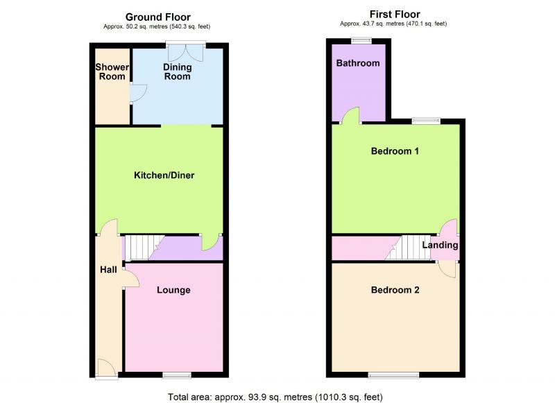 Floorplan for Banks Lane, Offerton, Stockport