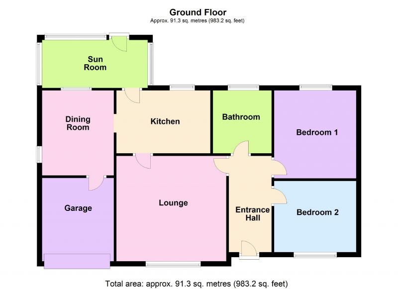 Floorplan for Mostyn Road, Hazel Grove, Stockport