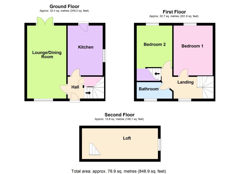 Floorplan for Beeston Road, Handforth, Wilmslow