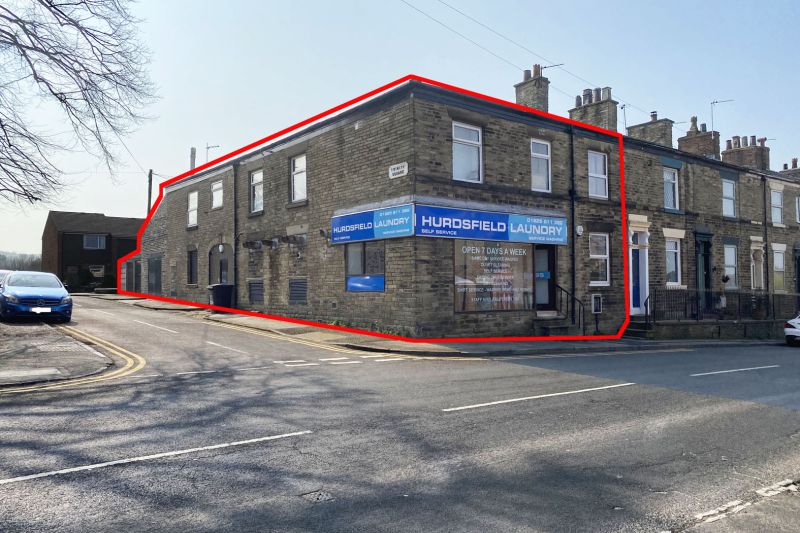 Property at Flats and shop at 195 Hurdsfield Road, Macclesfield, Cheshire