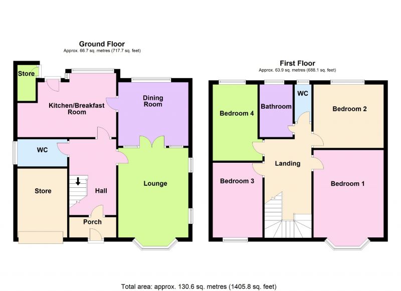 Floorplan for Elton Drive, Hazel Grove, Stockport