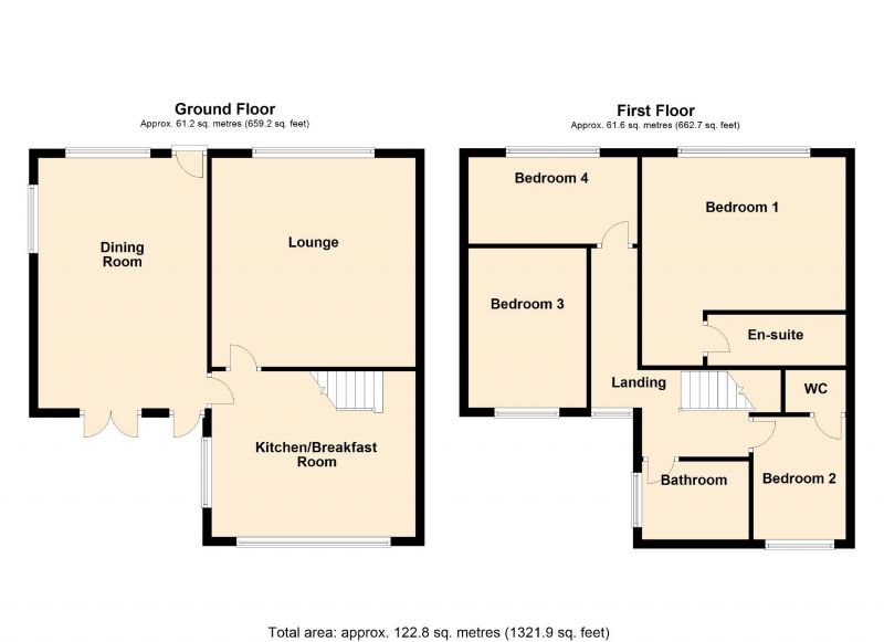 Floorplan for Gorsey Brow, Romiley, Stockport