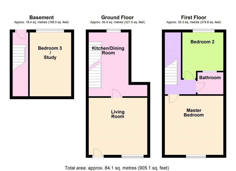 Floorplan for George Lane, Bredbury, Stockport
