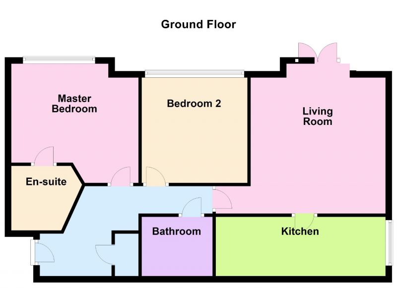 Floorplan for Chamberlain Gardens, Bredbury, Stockport