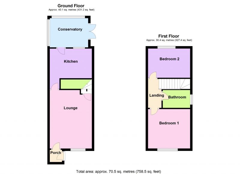 Floorplan for Shearwater Road, Offerton, Stockport