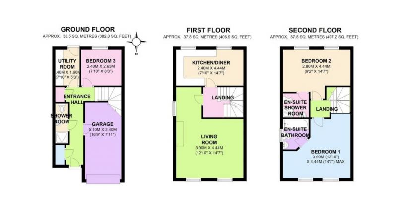 Floorplan for Cravenwood Road, Reddish, Stockport