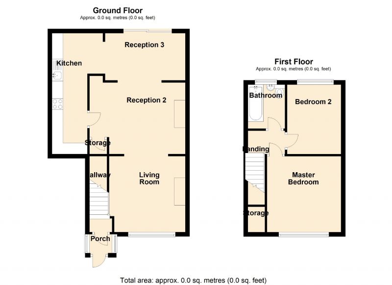 Floorplan for Grange Avenue, Denton