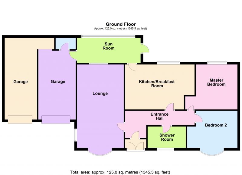 Floorplan for Georges Close, Poynton, Stockport