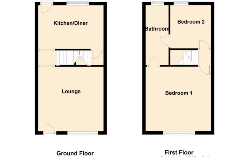 Floorplan for Melton Street, South Reddish, Stockport
