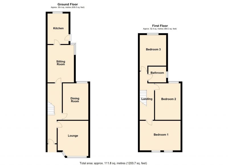 Floorplan for Cromwell Grove, Manchester