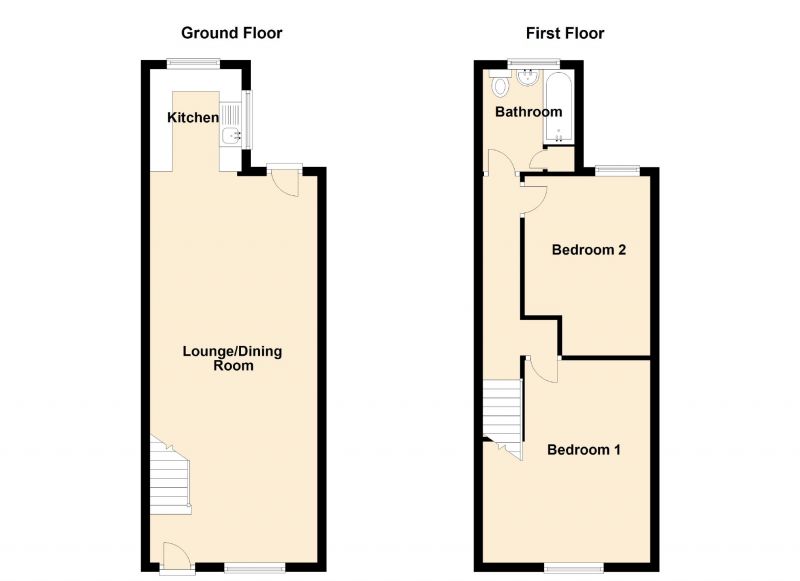 Floorplan for Mayfield Grove, Manchester