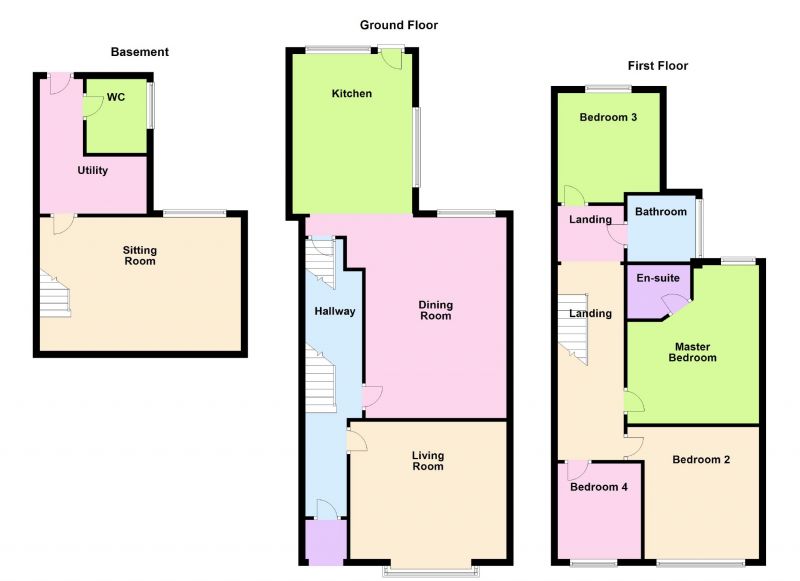 Floorplan for Stockport Road West, Bredbury, Stockport