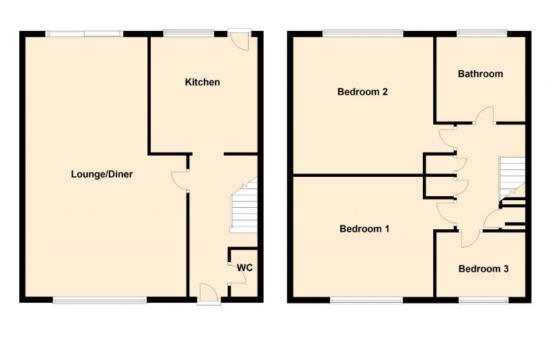 Floorplan for Morgan Place, South Reddish, Greater Manchester